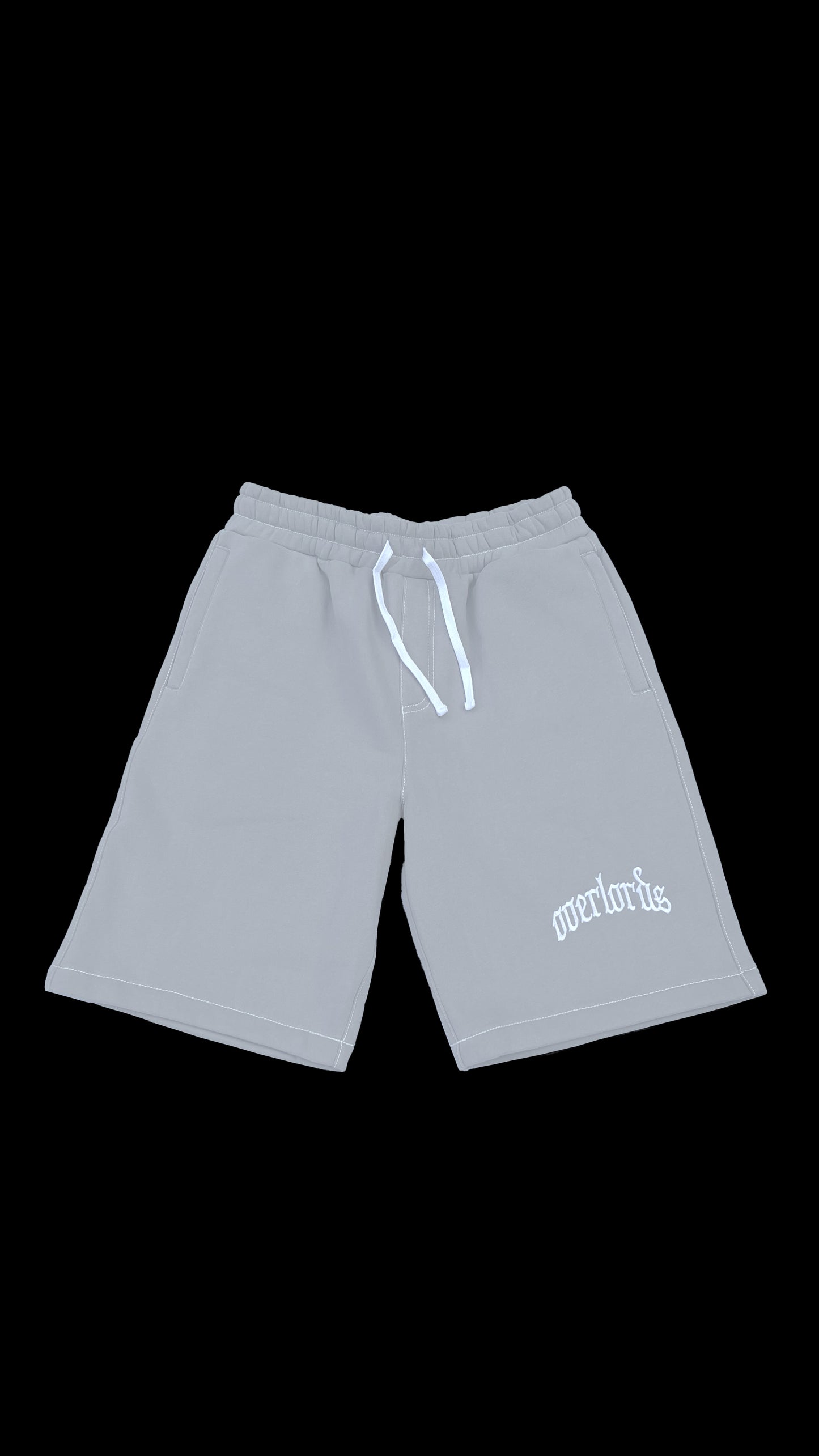 OL GREY STAPLE STITCH SHORTS