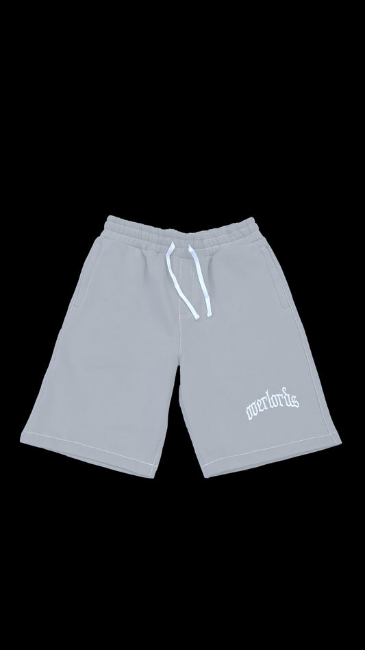OL GREY STAPLE STITCH SHORTS